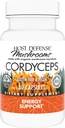 Host Defense Cordyceps Capsules - Supplément de soutien immunitaire et énergétique - Supplément de santé rénale avec Cordyceps - Supplément de soutien physique pour aider l'apport d'oxygène - 30 capsules (15 portions)*