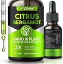 Citrus Bergamot gouttes liquides – 1000mg supplément d'absorption élevée pour la santé métabolique et le soutien de la circulation, fournir un soutien quotidien efficace, 60 ML