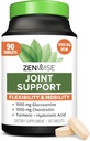 Zenwise Health Joint Support Supplement with Glucosamine Chondroitin MSM, Curcumin & Sulfate - Joint Health for Women & Men - Mobility & Flexibility Support for Knee, Cartilage & Bone - 90 Count