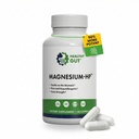 Glycinate de Gut de Magnésium-HP de santé ultra pur avec des charges nulles 180 mg Glycinate de Magnésium de 60 portions