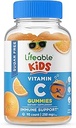 Vitamine C sans sucre durable pour les enfants – 250 mg – Supplément Gommy naturel au goût excellent – Vitamine à croquer sans OGM végétarien – pour le soutien immunitaire – pour les enfants – 90 Gommies