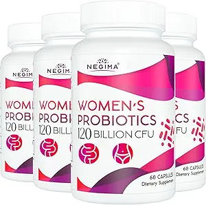 Suppléments de ménopause pour les femmes, 120 milliards d'UFC Probiotiques pour les femmes, 13-en-1 Herbes et Botaniques Complexe, pour Hormone Ménopause, Flashs chauds, Sueurs de nuit, Swings d'humeur, Perturbations du sommeil - 240 capsules
