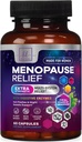 Suppléments de ménopause pour les femmes avec Dong Quai, Chaste Berry, Black Cohosh, 8 milliards CFU Probiotiques - Hot Flash Sweats Night & Ménopause Relief Probiotique pour la santé vaginale et digestive - 60 capsules