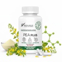 Nouvelle-Zélande - Palmitoyléthanolamide 600mg + Lutéolin - Suppléments de pois micronisés - 120 Capsules de végétaliens