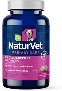 NaturVet – Soutien de la vésicule pour les chiens – Plus Cranberry