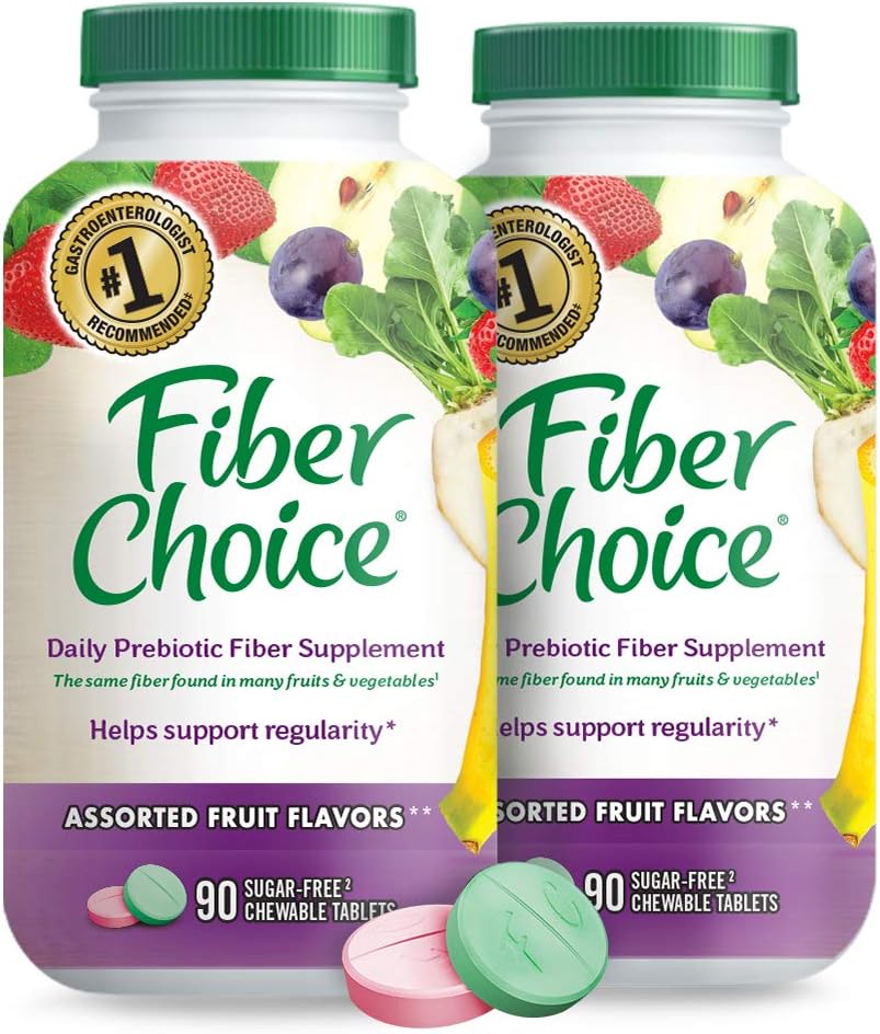 Fruits assortis de choix de fibre 90 comprimés (paquet de 2)