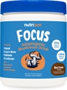 Nutricost Nutrizen AM Focus Boissons de champignons Adaptogènes (Hot Cocoa aromatisé) 30 portions - Comprend Reishi, Lion's Mane, Shiitake, Cordyceps