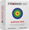 Intoléran Quatrase Forte Enzymes digestifs - 36 Capsules.com Supplément hautement dosé pour l'intolérance FODMAP.com aide à digérer la lactose et les glucides complexes.