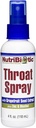 NutriBiotic – Throat Spray with GSE, 4 Fl. Oz | Gentle and Soothing Sore Throat Support with Grapefruit Seed Extract, Zinc & Menthol | Alcohol Free & Non-Medicated