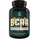 Supplément des acides aminés de la chaîne de branches - Végétalien BCAA Comprimés après l'entraînement Récupération musculaire et soutien de la croissance musculaire - Supplément des acides aminés de la chaîne de branches pour les hommes et les femmes Récupération d'entraînement 120 Compte