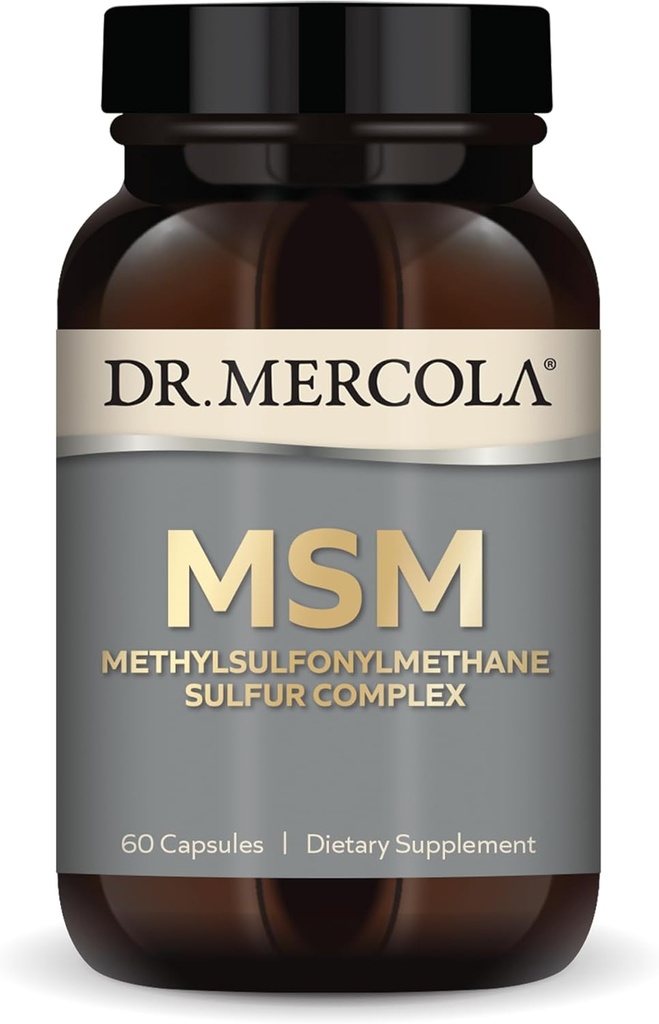 Dr. Mercola MSM Sulphur Complex, 0.5 Ounce