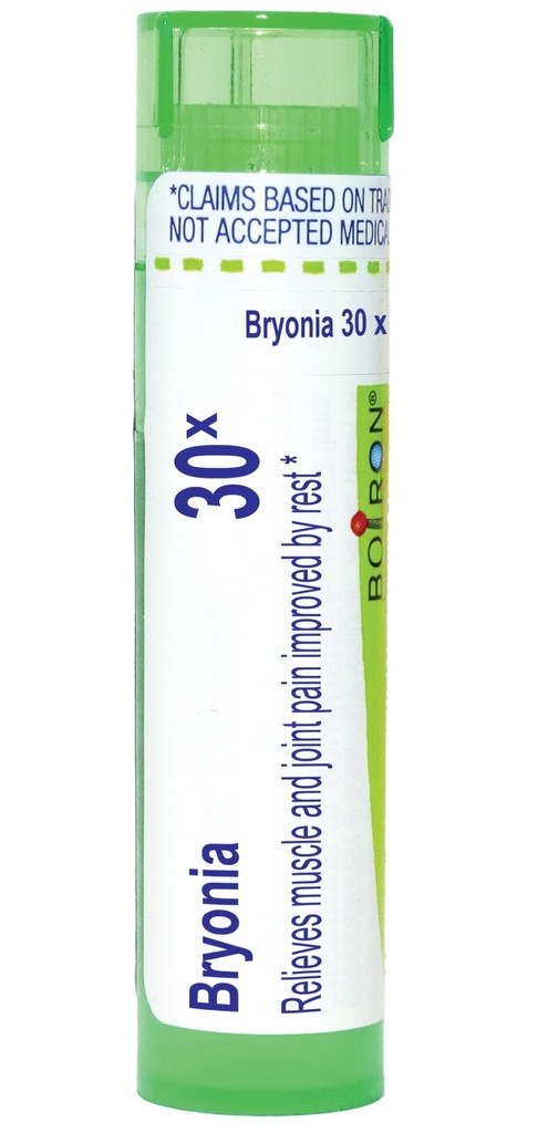Boiron Bryonia 30X Médecine homéopathique pour la douleur musculaire et articulaire - 80 Pellets