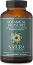 Supplément aux trésors botaniques des produits de santé Natura - soutient l'activité antioxydante à large spectre - avec curcuma, gingembre, thé vert, poivre noir, trans-resvératrol, cumin noir (180 capsules)