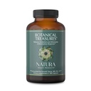 Supplément aux trésors botaniques des produits de santé Natura - soutient l'activité antioxydante à large spectre - avec curcuma, gingembre, thé vert, poivre noir, trans-resvératrol, cumin noir (180 capsules)