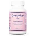 Optimox Gynovite - Suppléments de ménopause pour les femmes, soutien de la ménopause Vitamines pour flash chaud, sueurs de nuit, confort ménopausique des femmes - 180 comprimés