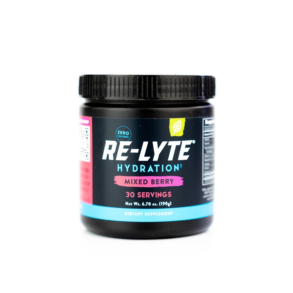 REDMOND Re-Lyte Mélange de boissons électrolytes, Berry mélangé, 30 portions PETIT pot 6,88 oz