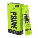 PRIME HYDRATION+ Sticks Lime de citron en poudre d'hydratation Bâtons à usage unique en poudre d'électrolyte sur le go.