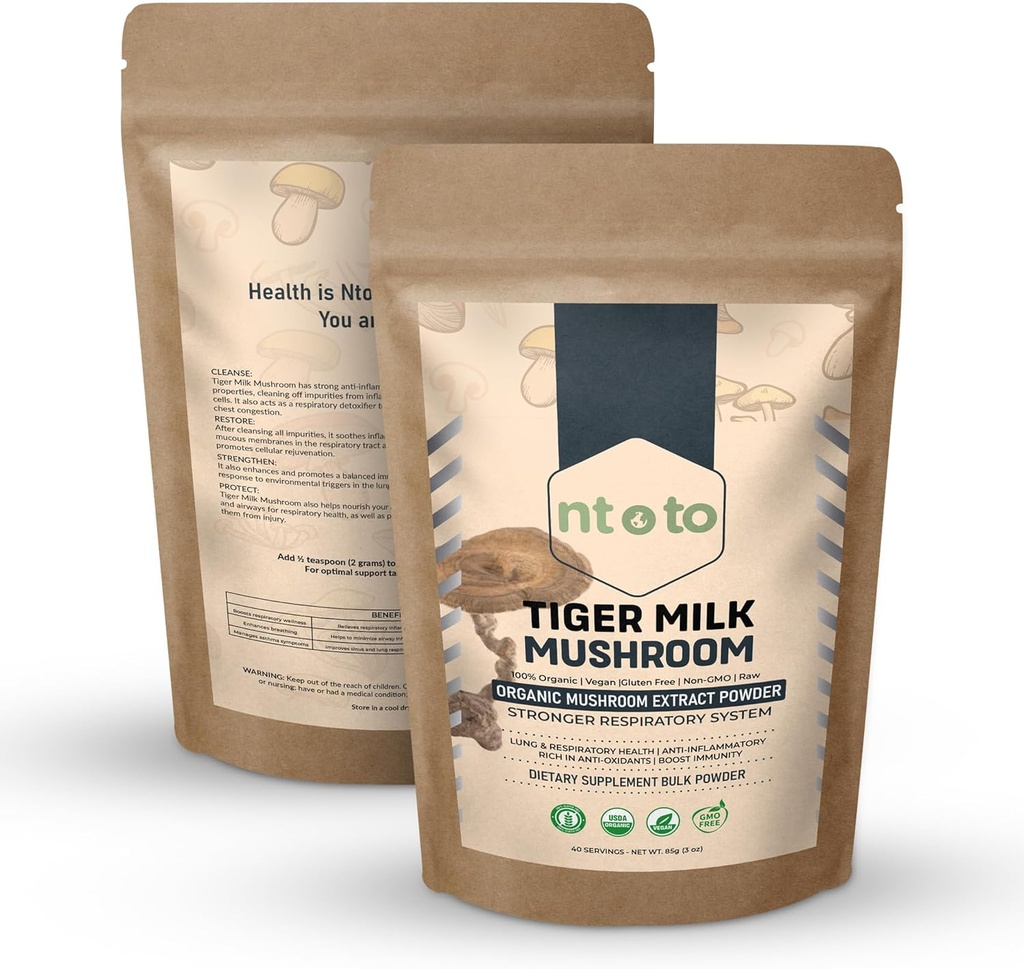 Supplément de champignons au lait de tigre (Lignosus Rhinocerus) 3 oz (85g)