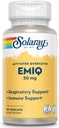 SOLARAY EMIQ Activé Quercetin, Sinus, Respiratoire et immunitaire, Absorption accrue, 30 portions, 30 VegCaps
