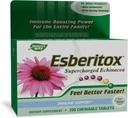 ESBERITOX Echinacea Supercharged – Immune Support – Suppléments à base de plantes - Racine d'indigo sauvage - Violet Coneflower – Fabriqué en Allemagne – 200 comprimés