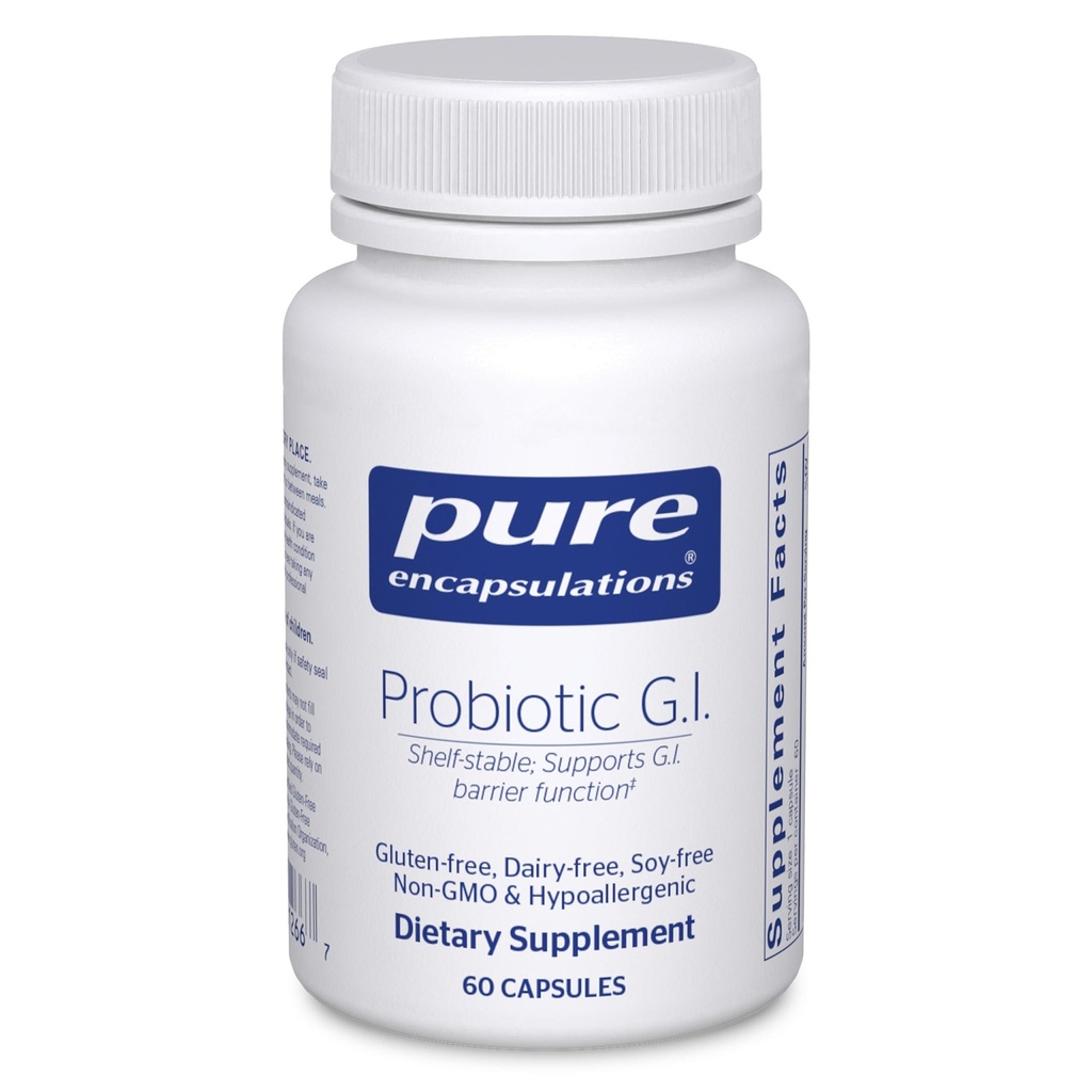 Pure Encapsulations - Probiotic G.I. - Probiotic Blend to Support Healthy Immune Function Within the Gastro Intestinal Tract* - 60 Capsules