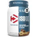 Dymatize ISO100 poudre de protéines de lactosérum isolat, chocolat gourmand, 25g de protéines, 20 portions, 5,5g BCAA, moins de 120 Cal., sans gluten, 1g de gras, 1g de sucre, 2g de glucides