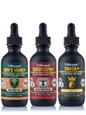 Cykel de vie This is It Pack - Chaga, La Mane du Lion & Cordyceps Extrait de Champignon - Teinture de Champignons Pleine-Spectrum pour l'énergie, la clarté mentale et le soutien immunitaire - Vegan, Non-GMO- 2Fl/Oz par bouteille