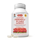 ANDREW MOINSMAN Ultimate Friendly Flora Probiotic 60 Capsules - 25 Million CFU, mélange complet de cinq souches probiotiques, puissant Immune et soutien digestif. Probiotiques pour les femmes ou les hommes