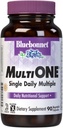 Bluebonnet Nutrition Multi One (avec fer) Capsules végétales, complément complet de vitamines multiples, vitamines B, sans gluten, sans lait, casher, 90 capsules végétales, approvisionnement de 3 mois