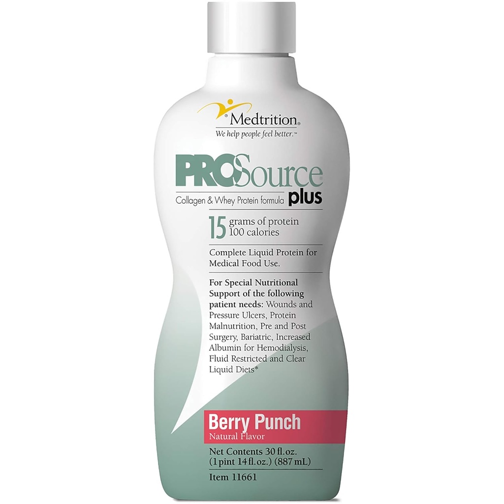 ProSource Plus Oral Supplément Berry Punch 30 oz bouteille