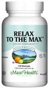 Maxi Health - Relax to the Max Stress Relief Formula (120 Count) Capsules de soulagement de l'humeur avec vitamine C, calcium, L-Theanine, L-Taurine & Amino Acides - Tous les suppléments naturels de calmant et de relaxation