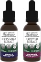 Host Defense Bundle with Lion's Mane Extract, 1 fl oz & Turkey Tail Extract, 1 fl oz - Soutien Cerveau Santé, Mémoire et Focus - Soutien Digestion santé et réponse immunitaire*