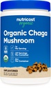Nutricost 100% bio Poudre de champignons Chaga 8oz (227 portions) - certifié USDA biologique, sans gluten et non-OGM
