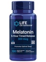 Prolongation de la durée de vie DHEA 25mg et Melatonine 6 heures de libération 300mcg - 100 capsules et 100 comprimés