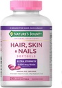 Cheveux, peau et ongles de la nature, 250 Softgels (2 pack)