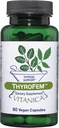 Vitanica ThyroFem, Thyroïde Gland Support, Vegan, 60 Capsules