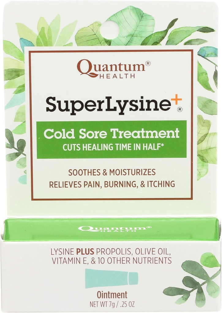 Santé quantique, crème lysine, 0,25 once