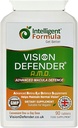 Vision Defender AMD AREDS2 Vitamines oculaires – formule AREDS 2 exacte avec lutéine et zéaxanthine, vitamines C et E, zinc 25 mg et cuivre – une fois par jour Vegan Eye Health Supplément, 90 comprimés