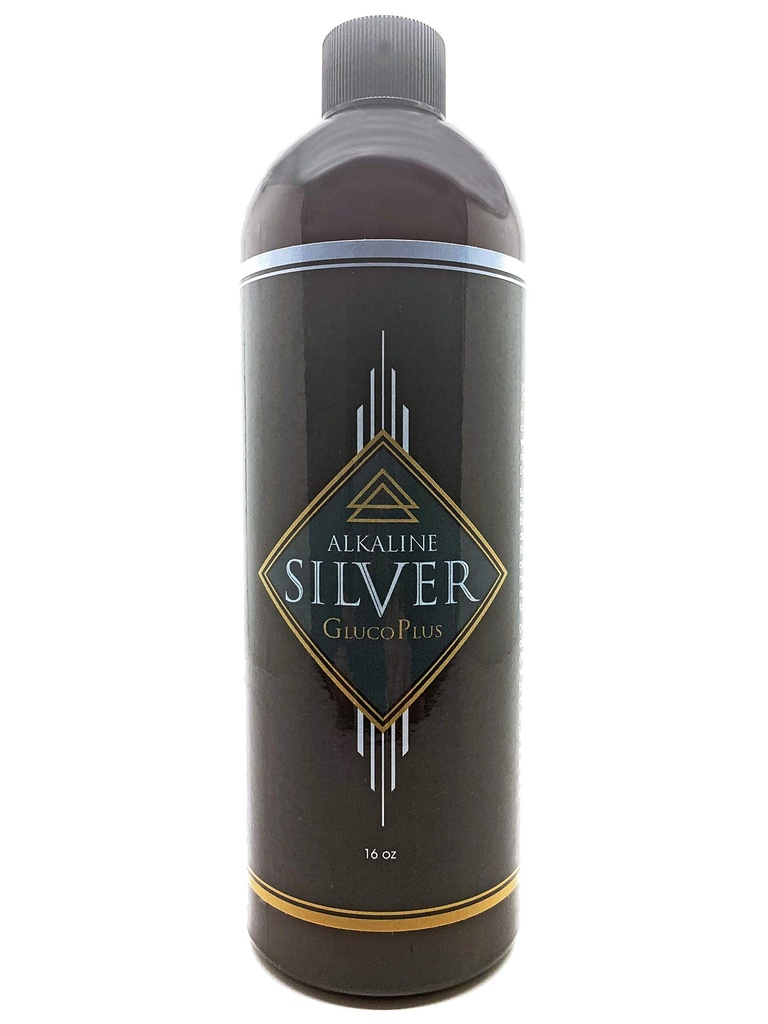 GlucoPlus d'argent - Hydrosol colloïdal d'argent dans une base alcaline