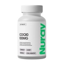 Nuray COQ10 100mg et vitamine E comprimés à croquer - Dissolution rapide Orange suppléments d'énergie aromatisés - soutient la santé cardiaque et la fonction hépatique - 60 comte, végétarien, sans gluten