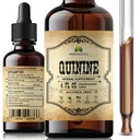 Extrait liquide de quinine 4oz – Relief du syndrome des jambes sans repos et des crampes PM Relief des crampes de nuit – Teinture d'écorce Cinchona Officinalis tout naturel pour la défense des crampes, la santé digestive et le soutien immunitaire