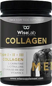Hommes Collagène 300gr Tip123 L-Carnitine L-Citrulline