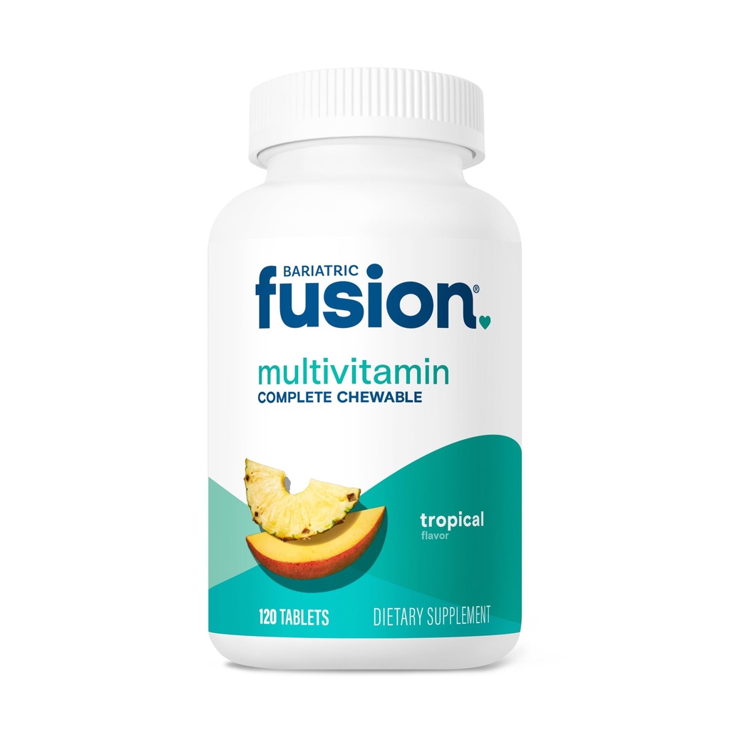 Fusion bariatrique Multivitamine bariatrique avec le fer Complete Chewable.