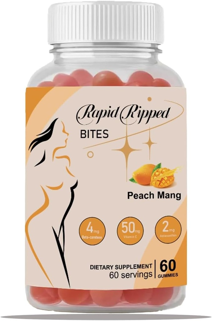 Gummies de bronzage pour la santé de la peau & Glow - 60 Gummies, supplément quotidien super naturel de bronzage avec Beta-Carotène, Lycopène et Astaxanthine, Vegan, Non-OGM (1)