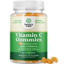 Gommies à croquer Vitamine C pour adultes - Gommies de soutien halal Vitamine C - Acide ascorbique Booster naturel de l'immuno-gummy pour adultes et Vitamines naturelles de l'immuno-gummy