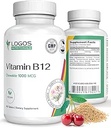 Vitamine à croquer B-12 1000 Mcg-Mcg-Supplément pour les cheveux, la peau et les ongles - 100 comprimés