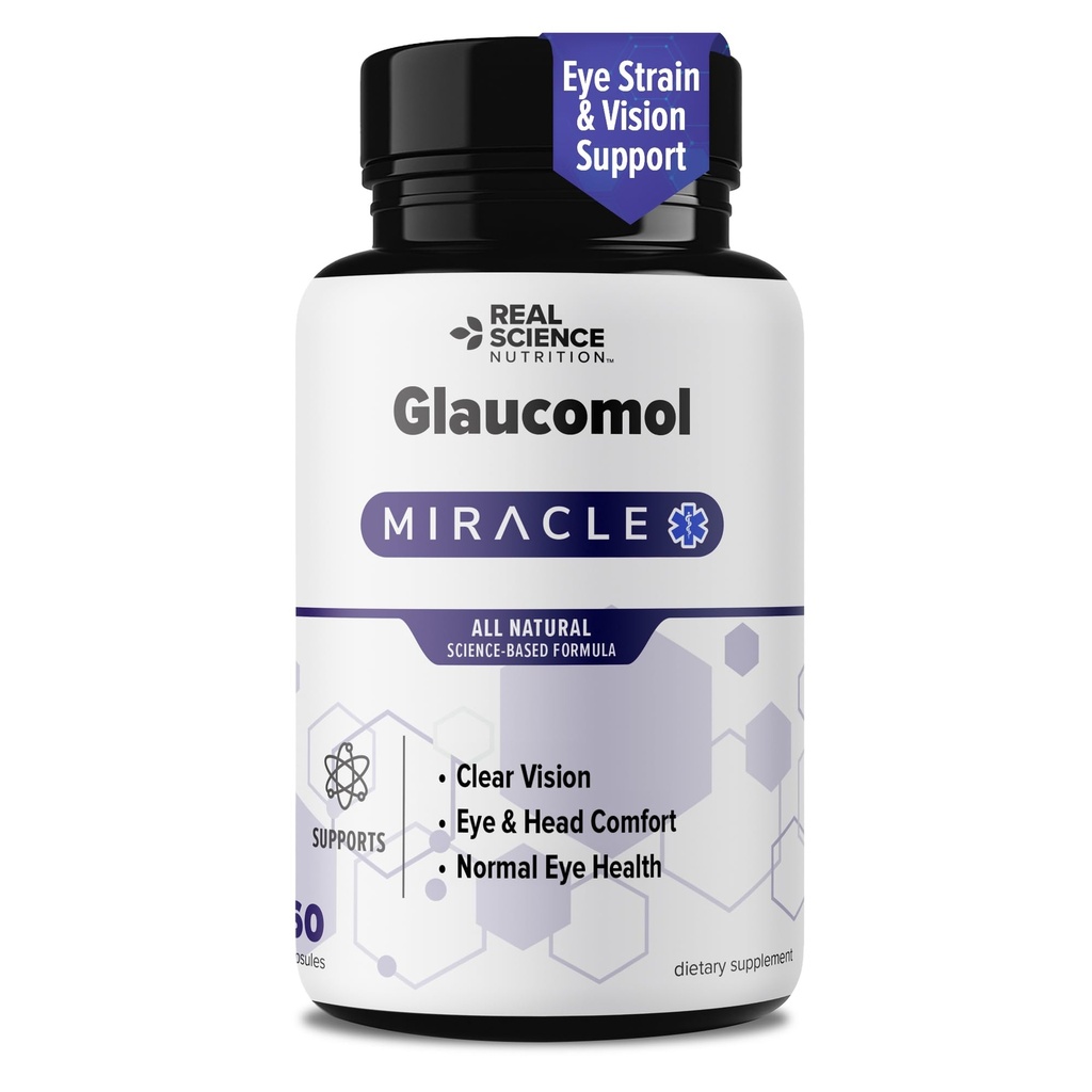 Offres Miracle Glaucomol - un supplément tout naturel - Vitamines pour la clarté de la vision, le supplément de soutien de la vision et la santé des yeux