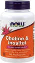 Choline et Inositol 500mg, 100 capsules (paquet de 2)