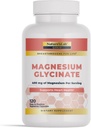 NatureS Lab Gold Magnésium Glycinate 400mg - Soutient la santé cardiovasculaire, la fonction musculaire et nerveuse* – 120 capsules (30 jours d'approvisionnement)