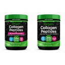 Poudre de collagène hydrolysée + 50 superaliments biologiques, 20g de peptides de collagène à l'herbe et de peptides de collagène hydrolysé, 20g de collagène à l'herbe - Cheveux, peau, ongles et articulations